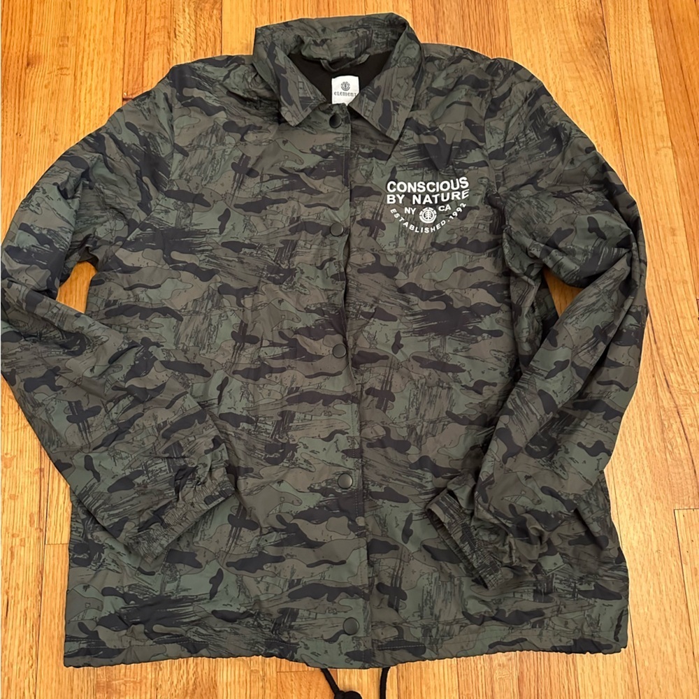 Element Camo Button Front Women's Size L(J5 - image 7